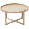 Wireworks 66D Round Coffee Table - Oak