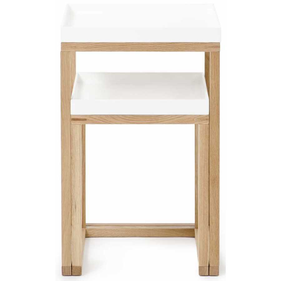 Wireworks Nest of Tables - Set of 2 - White