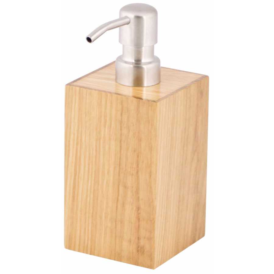 Wireworks Mezza Soap Dispenser - Oak