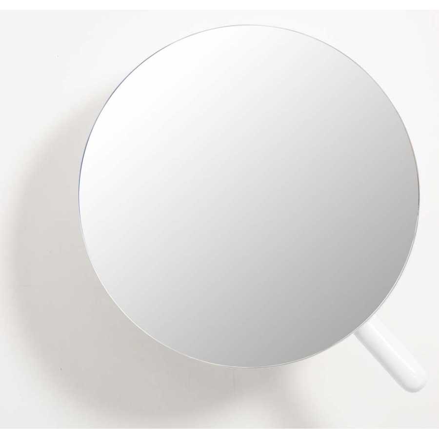 Wireworks Slimline Magnifying Mirror - White