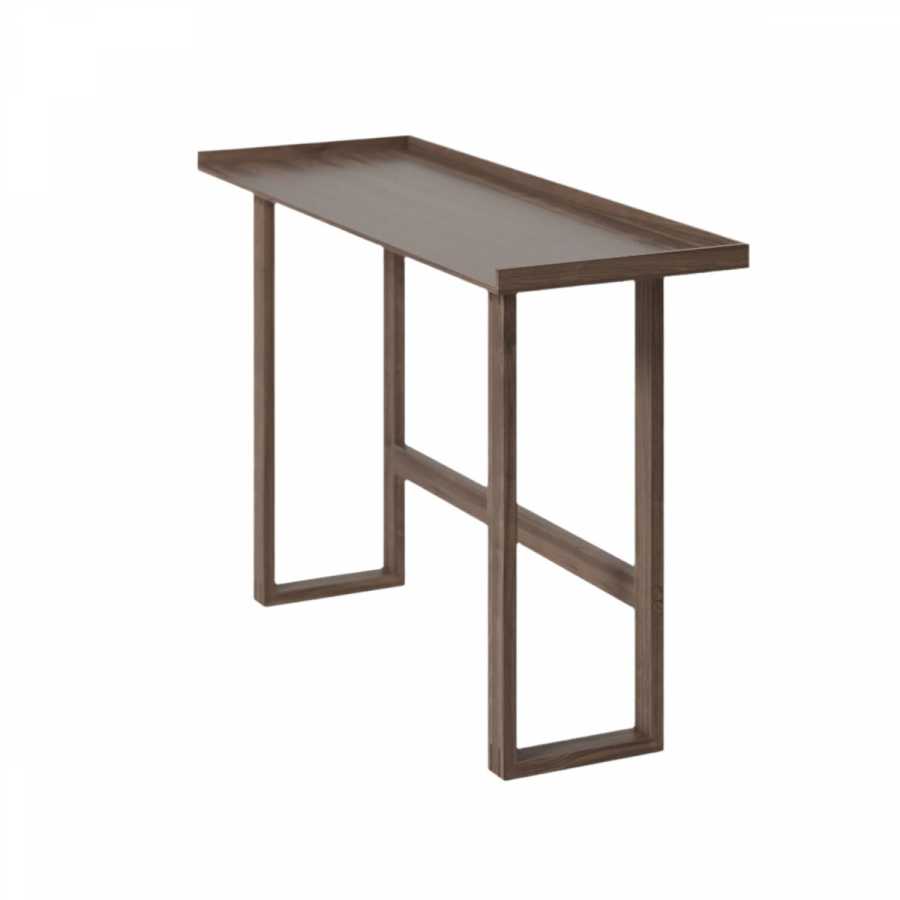 Wireworks Slimline Desk - Walnut
