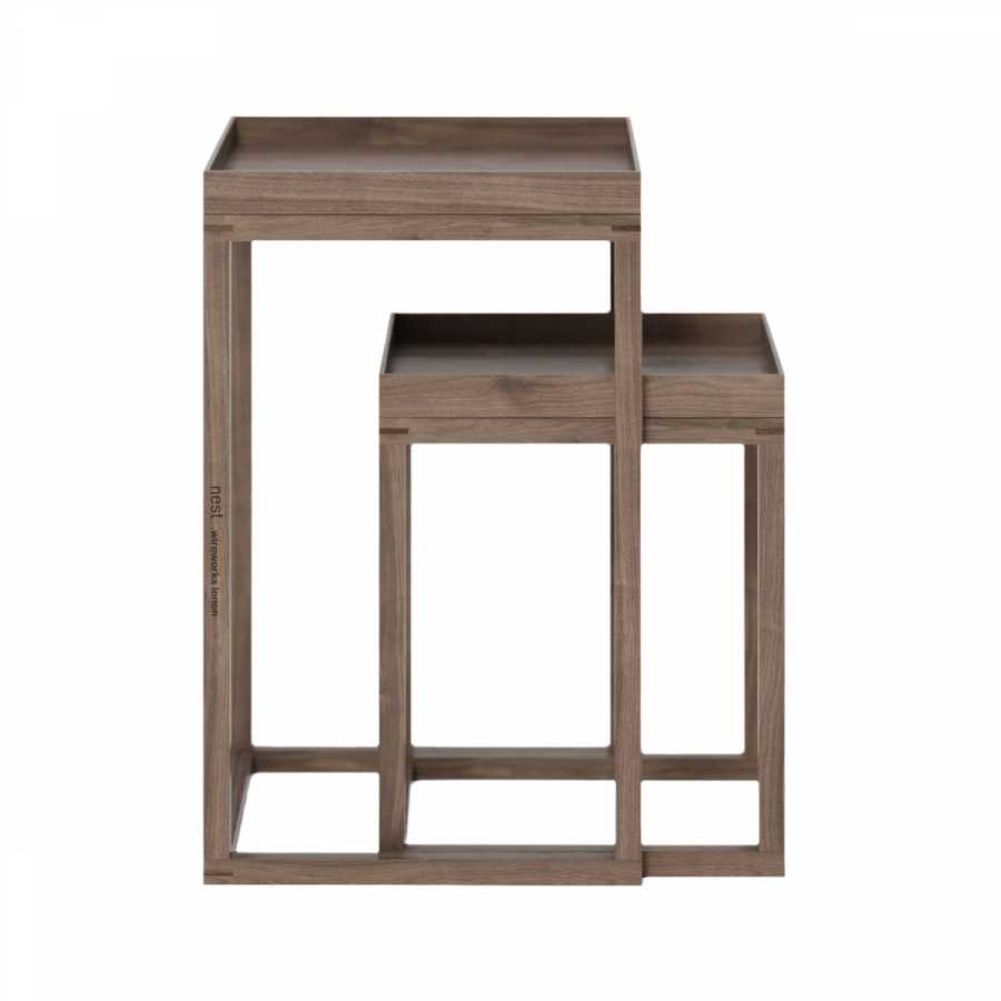 Wireworks Nest of Tables - Set of 2 - Walnut