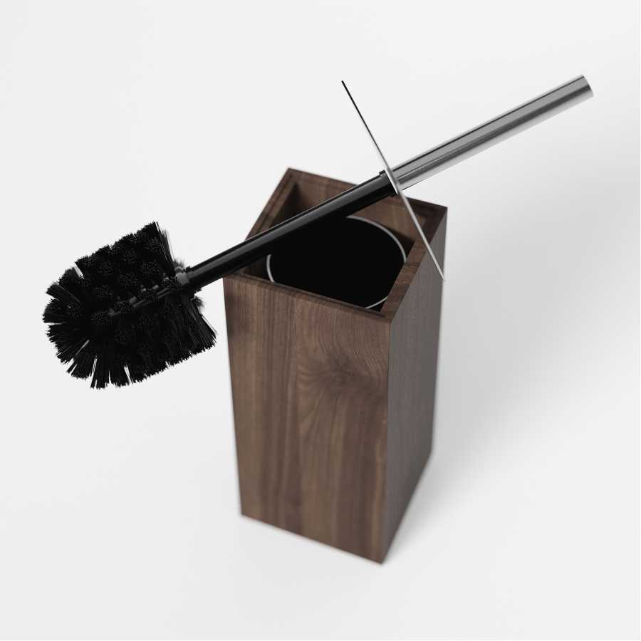 Wireworks Mezza Toilet Brush - Walnut