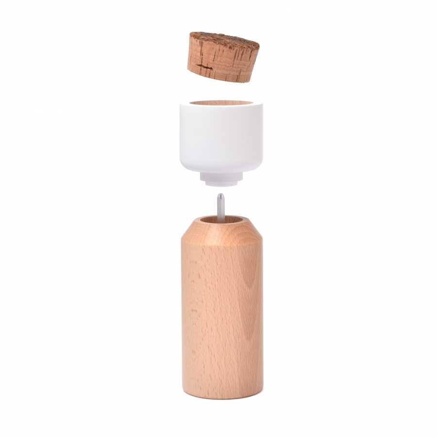 Wireworks Pinch & Grind Peppermill - Beech