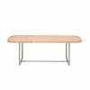 Wireworks Rectangular Coffee Side Table  - Oak