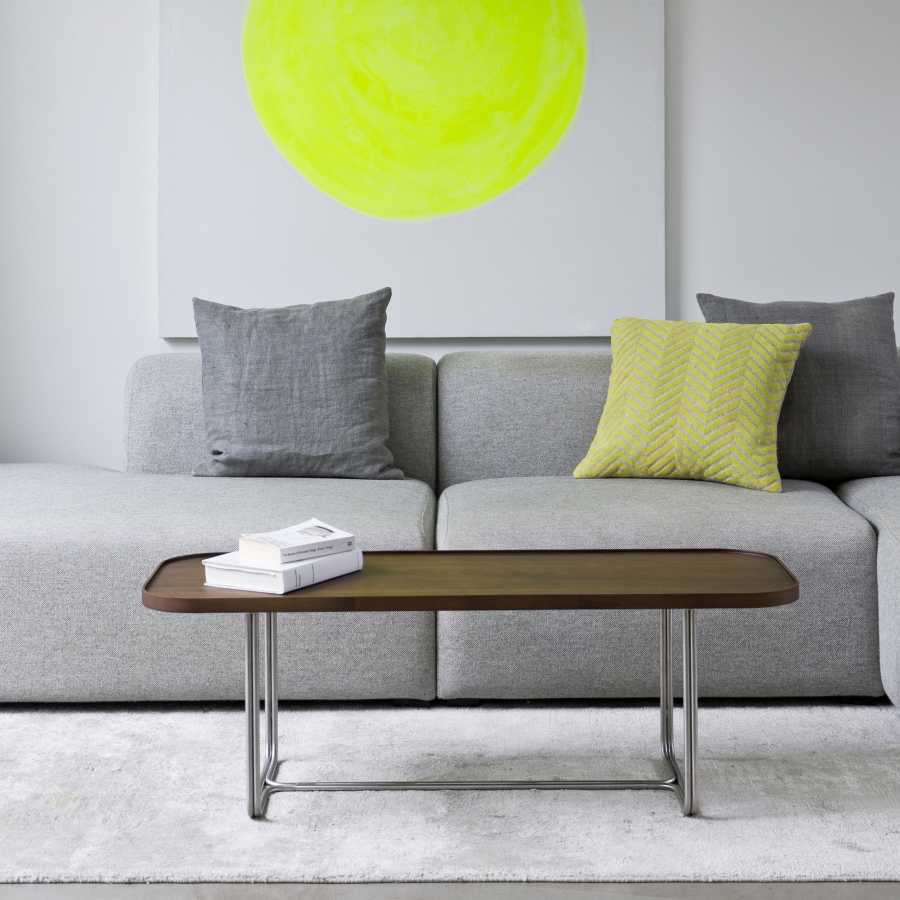 Wireworks Coffee Side Table  - Walnut