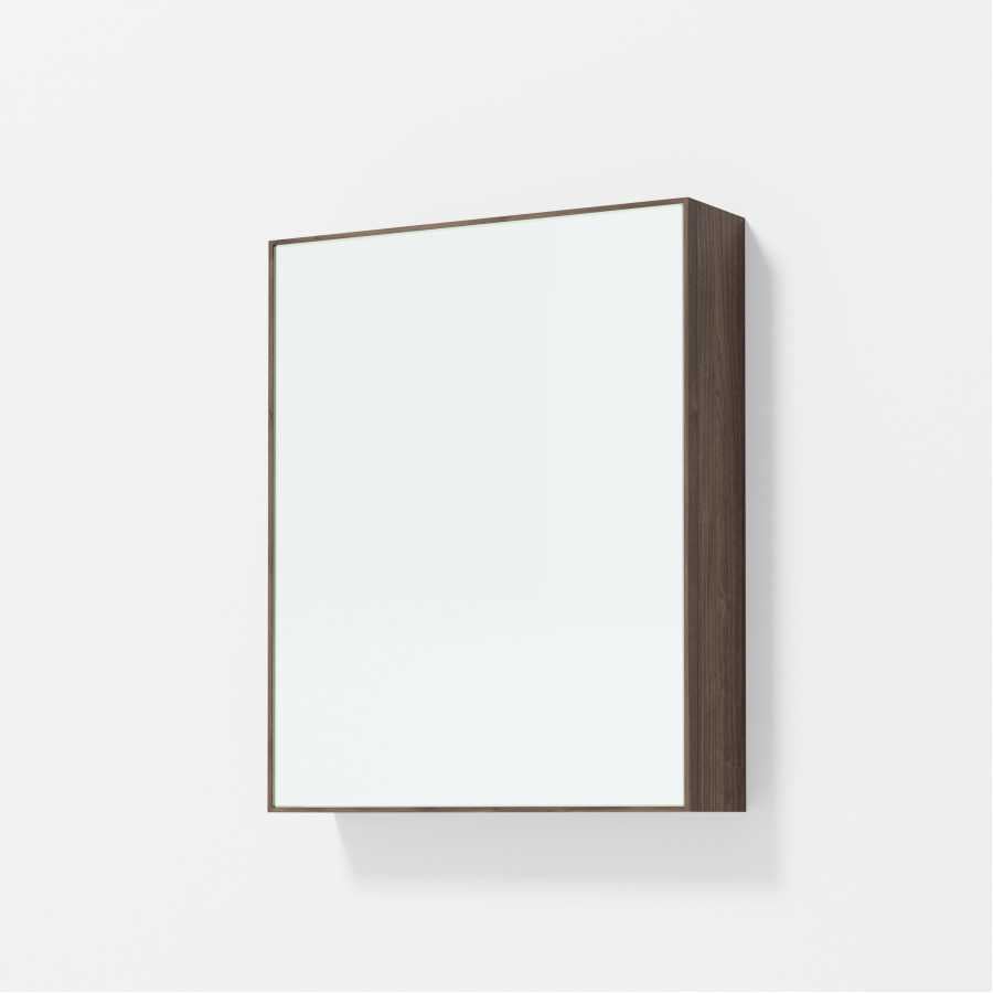 Wireworks Slimline Bath Cabinet - Walnut