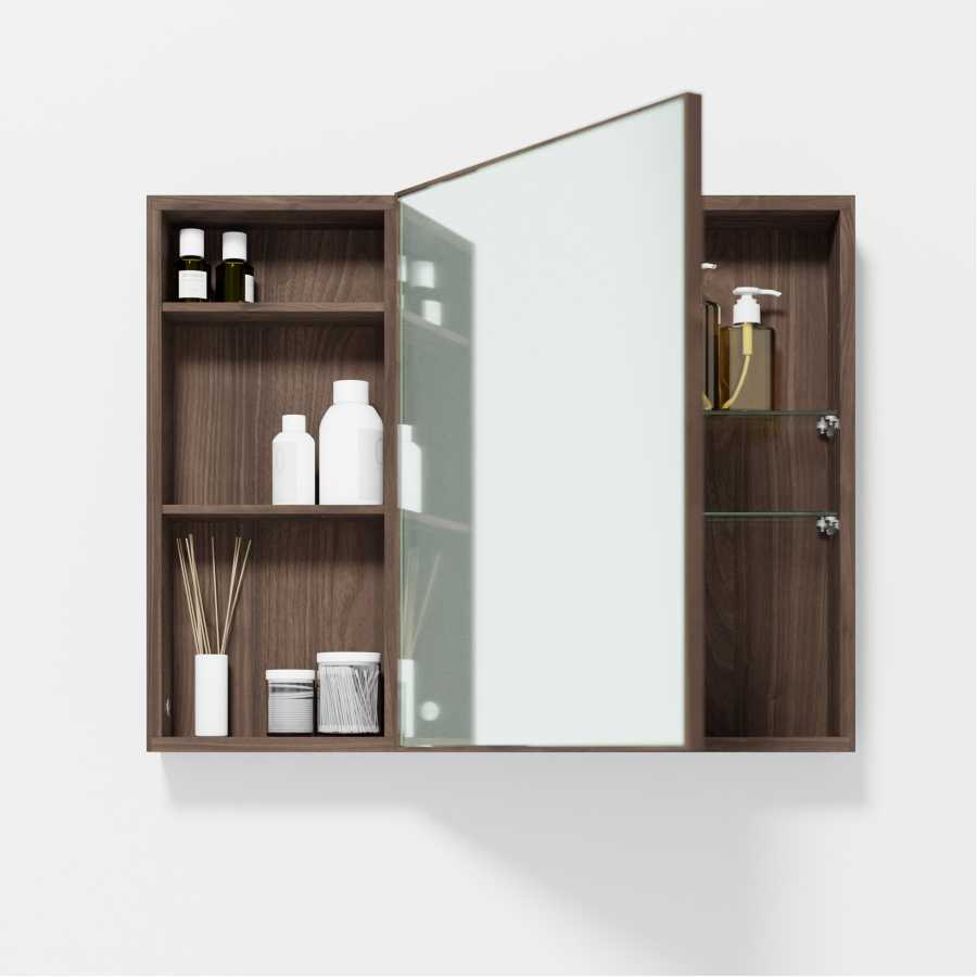 Wireworks Slimline Box Shelf - Walnut