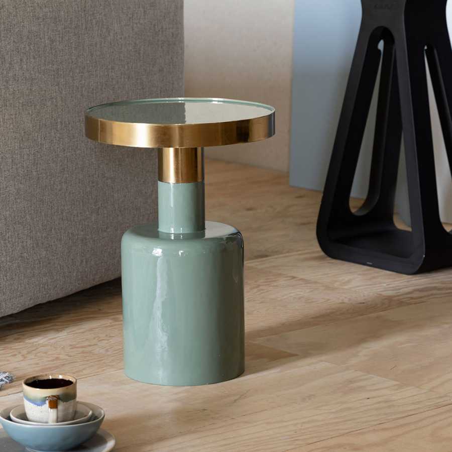 Zuiver Glam Side Table - Green
