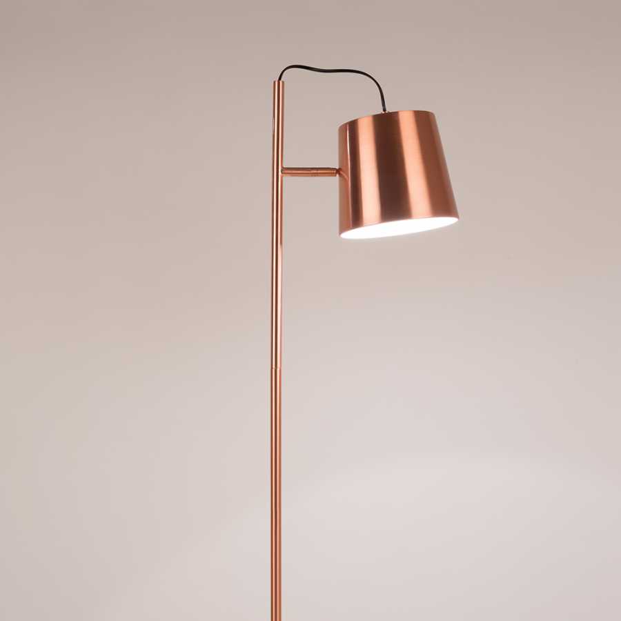 Zuiver Buckle Head Floor Lamp - Copper