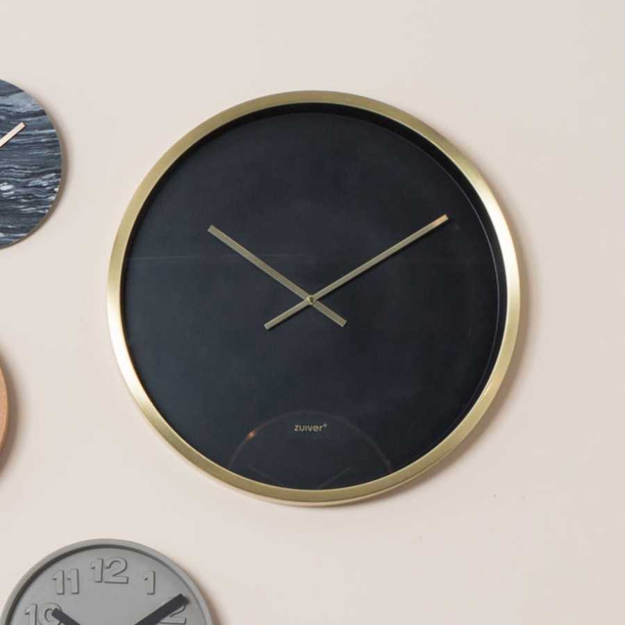 Zuiver Time Bandit Clock - Brass