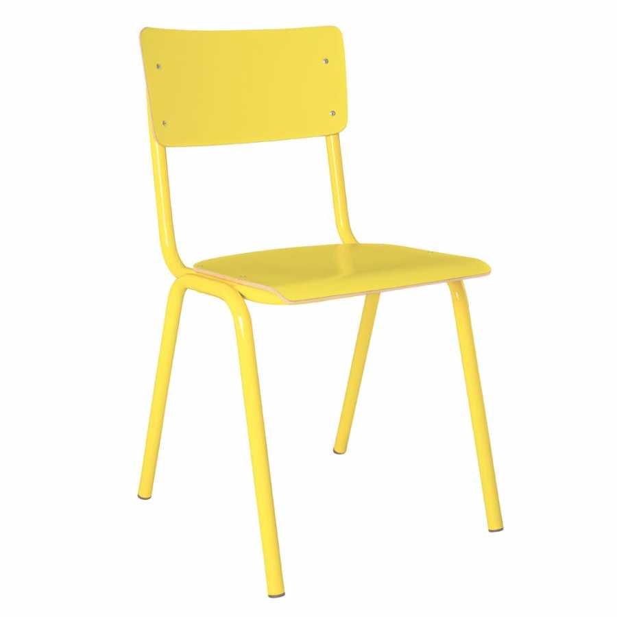 Zuiver Back To School Chairs - Yellow