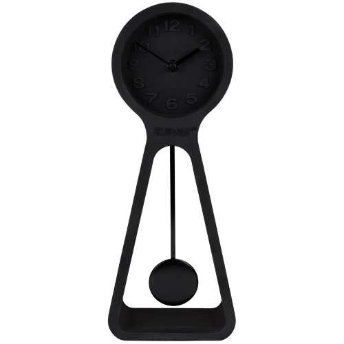 Zuiver Pendulum Time Table Clock - All Black