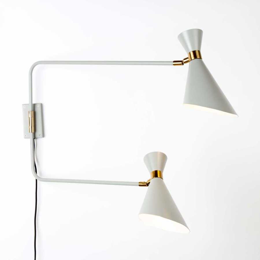 Zuiver Shady Double Wall Light - Grey