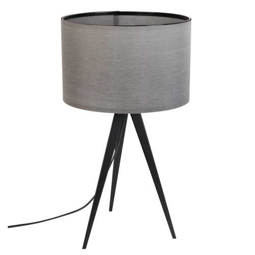 Zuiver Tripod Table Lamp - Black & Grey