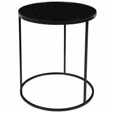 Zuiver Glazed Side Table - Black
