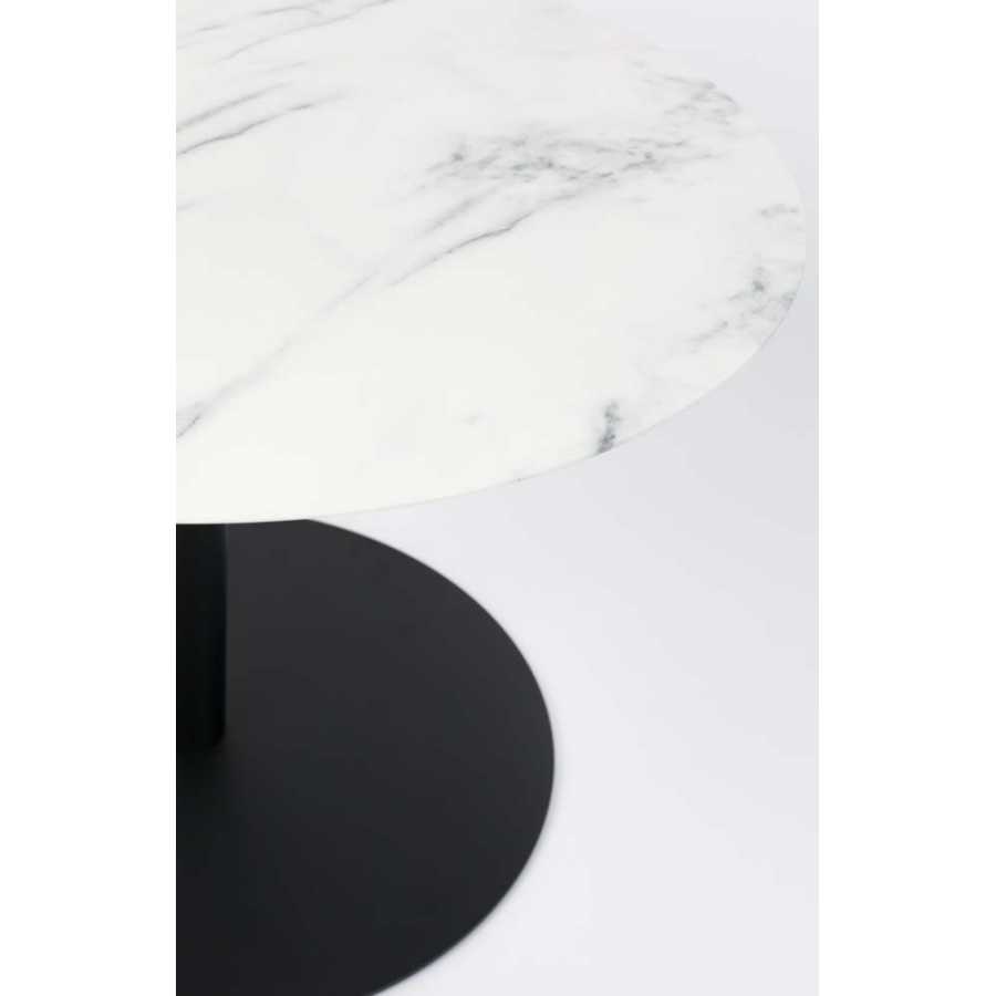 Zuiver Snow Round Side Table - Marble - Medium