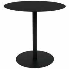 Zuiver Snow Round Side Table - Black