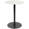 OUTLET Snow Round Side Table - Marble