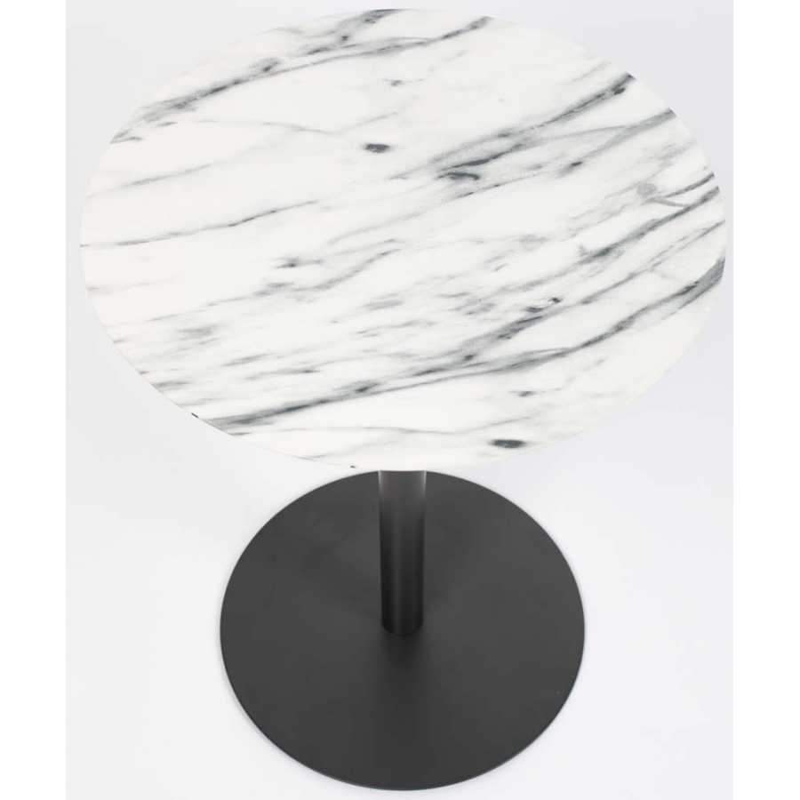 Zuiver Snow Round Side Table - Marble - Small
