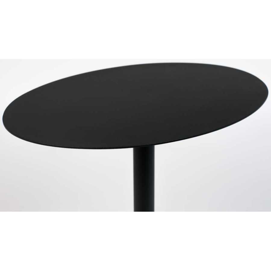 Zuiver Snow Oval Side Table - Black