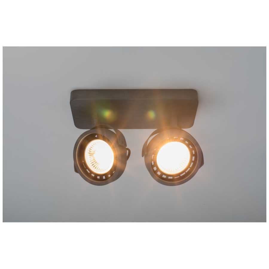 Zuiver Dice-2 LED DTW Spotlight - Galvanised