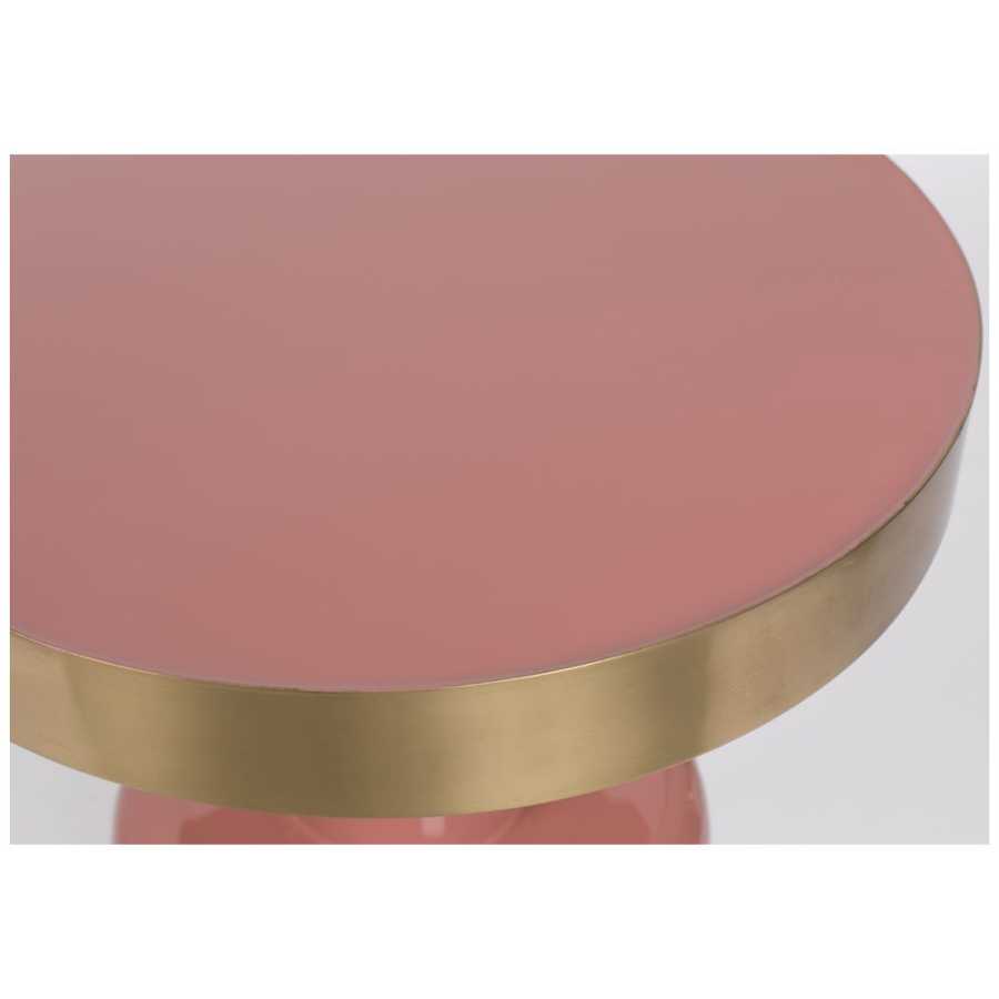 Zuiver Glam Side Table - Pink