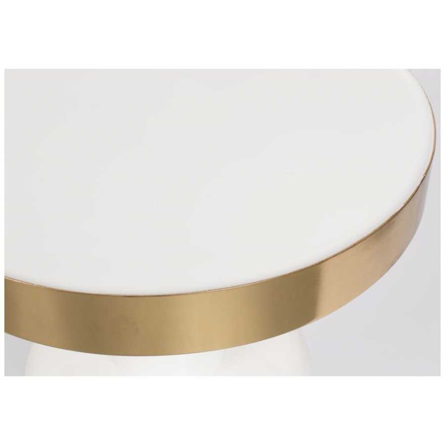Zuiver Glam Side Table - White