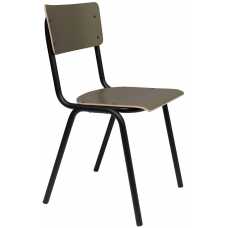 Zuiver Back To School Matte Chair - Olive