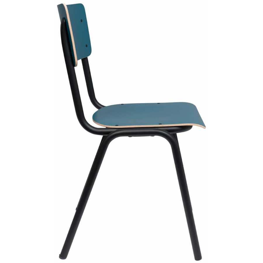 Zuiver Back To School Matte Chair - Petrol