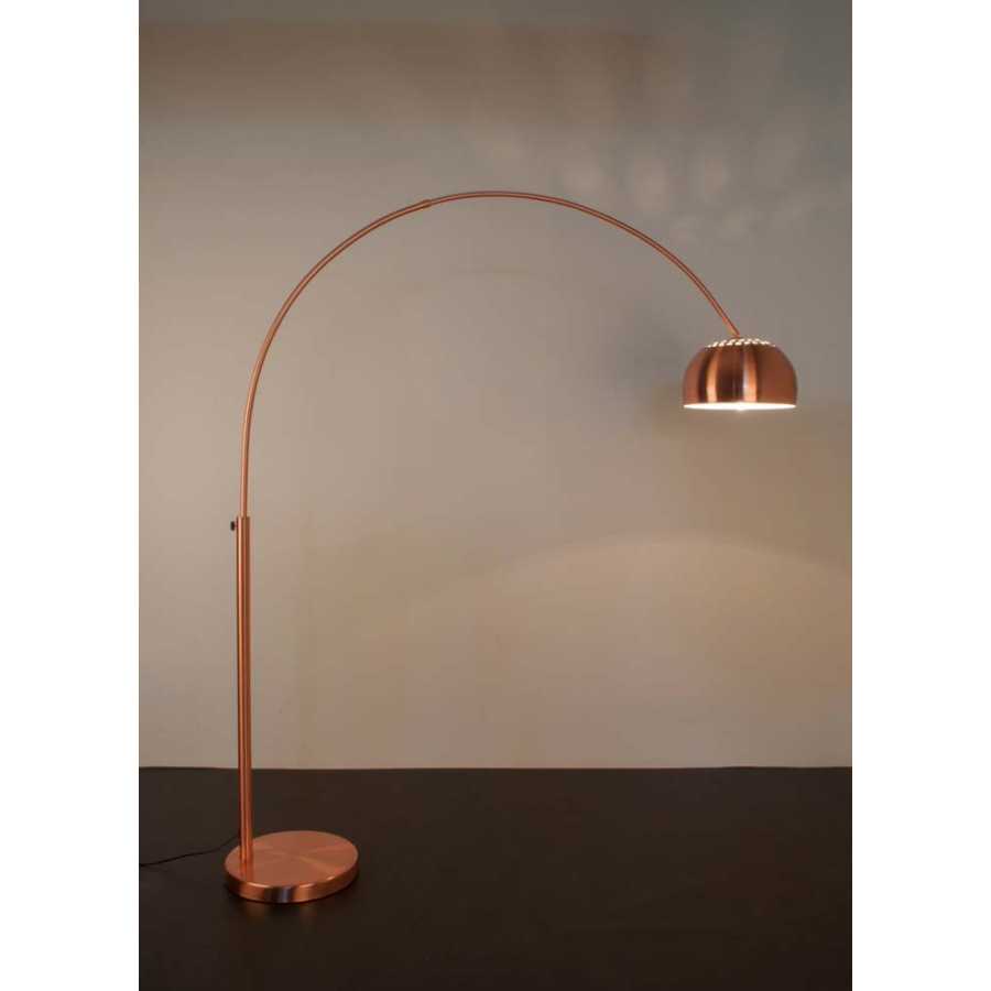 Zuiver Metal Bow Floor Lamp - Copper
