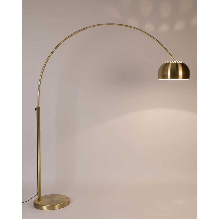 Zuiver Metal Bow Floor Lamp - Brass