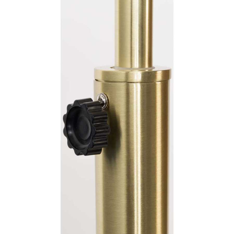 Zuiver Metal Bow Floor Lamp - Brass