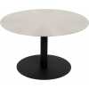 Zuiver Snow Round Coffee Table - Brushed Satin