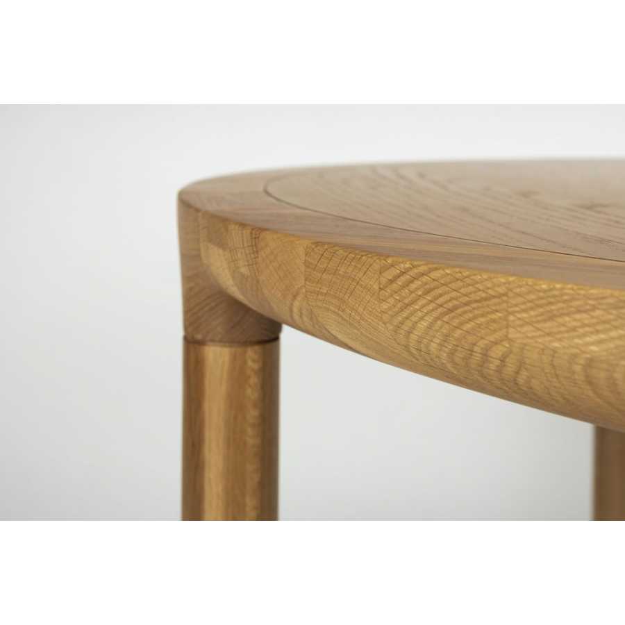 Zuiver Storm Round Dining Table - Natural