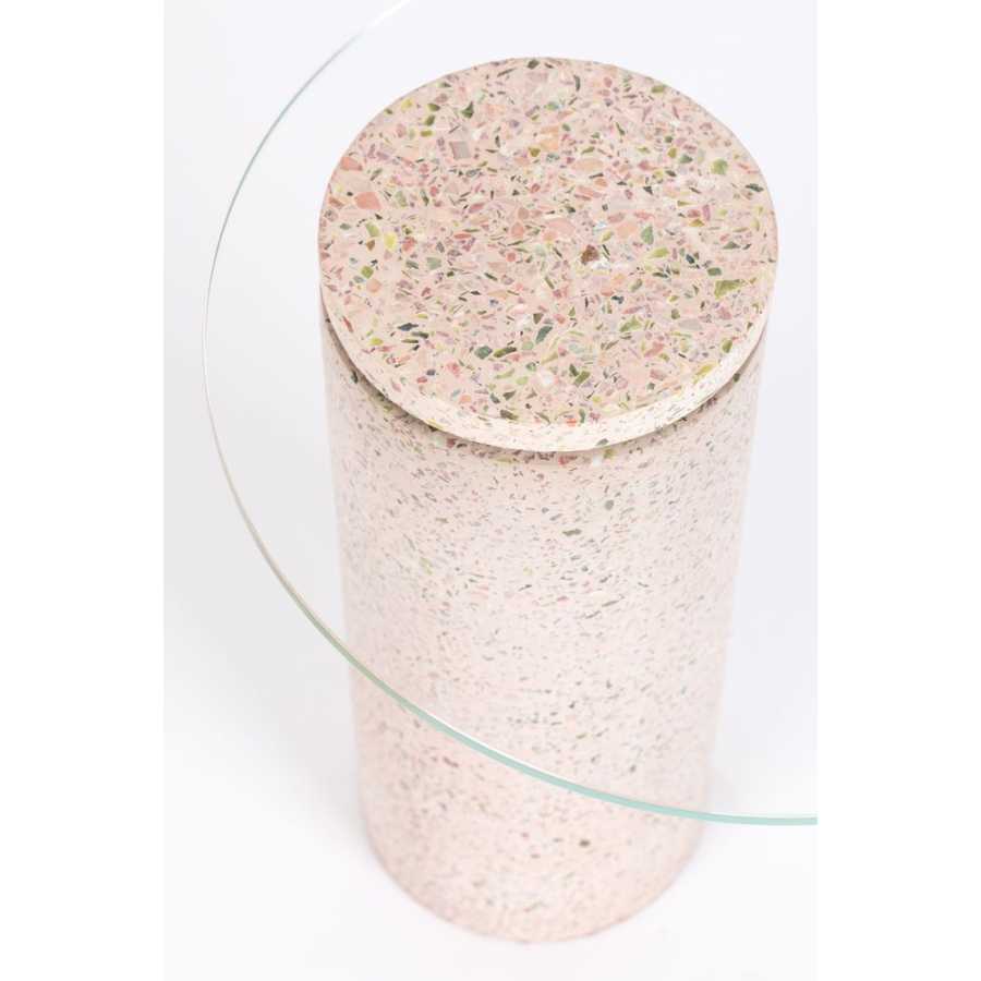 Zuiver Rosalina Side Table - Terrazzo Pink