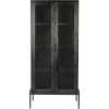 Zuiver Hardy High Display Cabinet - Black Oak