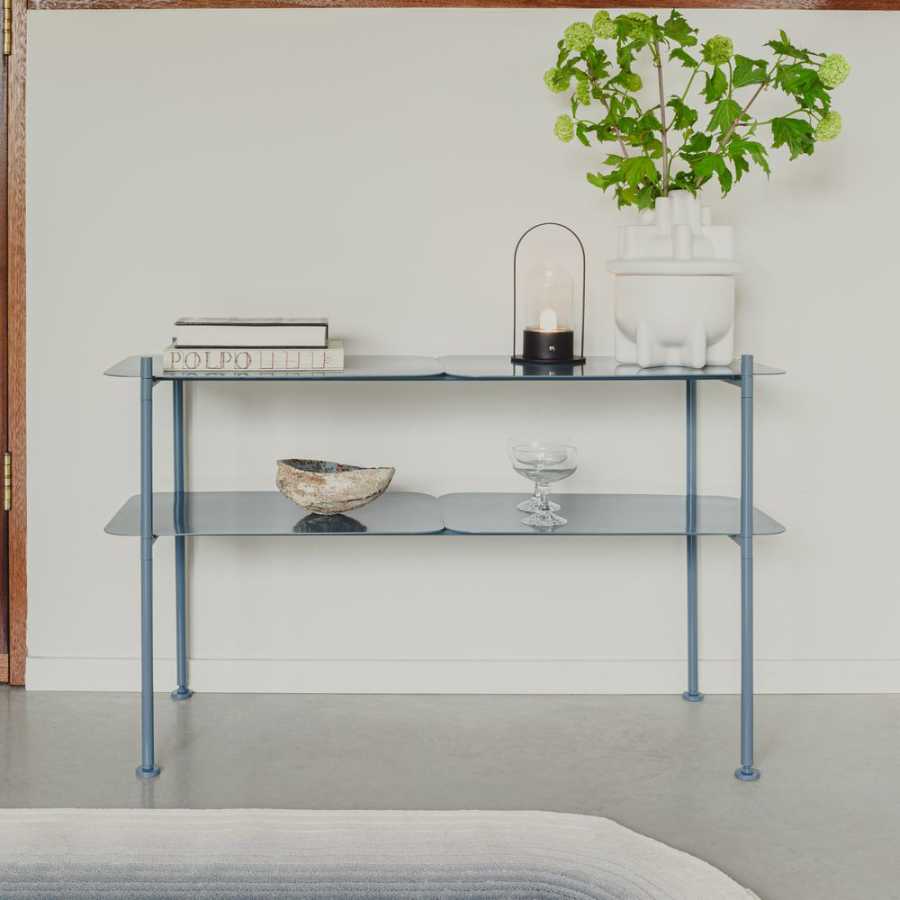 Zuiver River Low Console Table - Ocean Blue