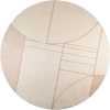 Zuiver Bliss Round Rug - Natural & Pink