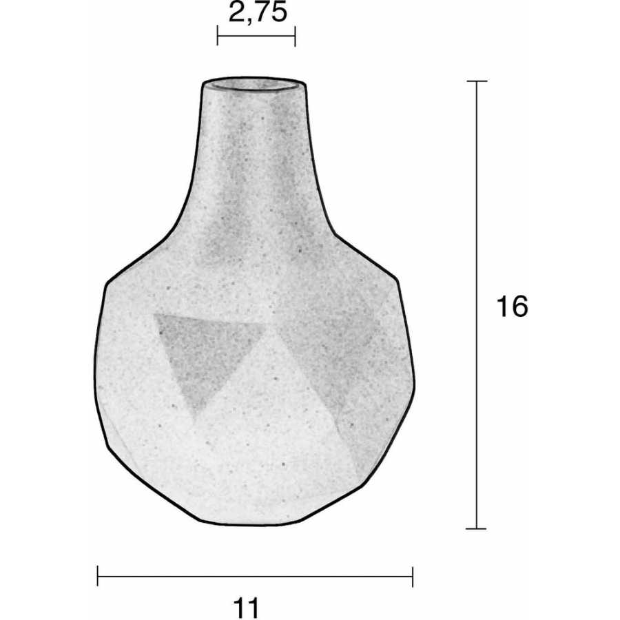 Zuiver Bloom Vase - Rose Pink