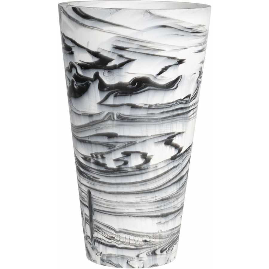 Zuiver Conic Vase - Black & White - Large