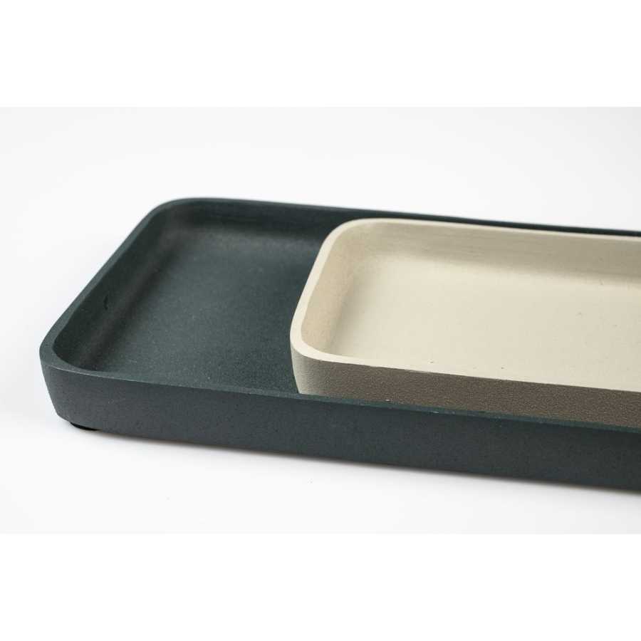 Zuiver Rebel Trays - Set of 2 - Green Ivory