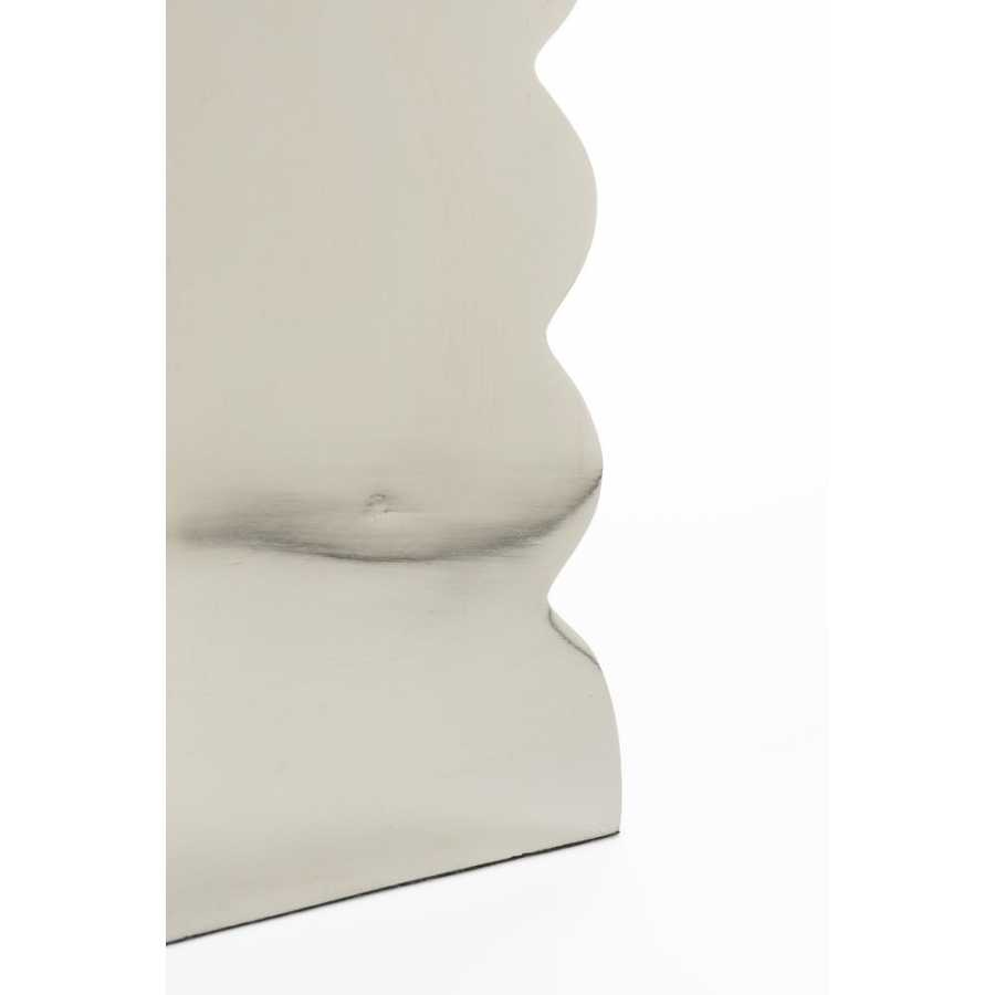 Zuiver Curves Side Table - Silver