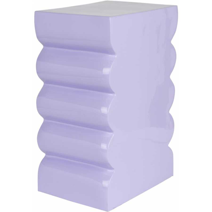 Zuiver Curves Side Table - Lilac