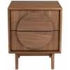 Zuiver Groove Bedside Table - Walnut