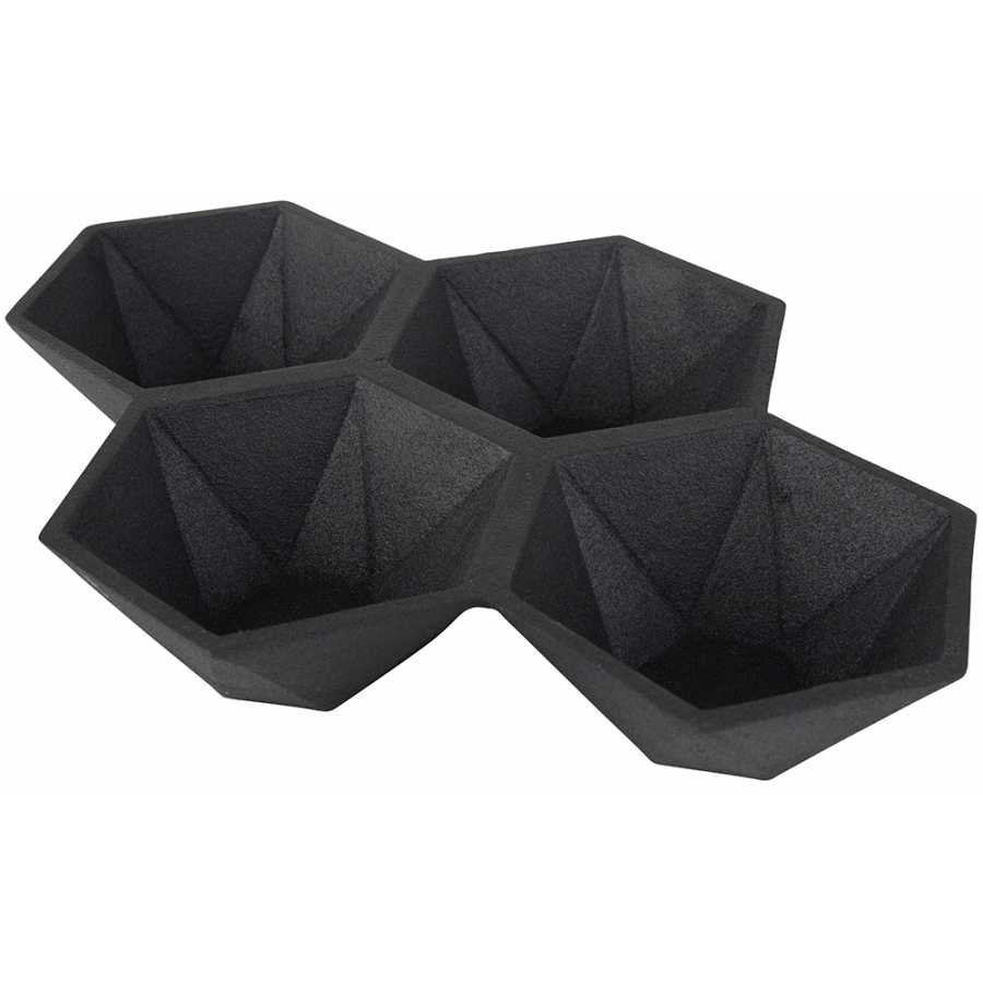 Zuiver Hexagon Tray - Black