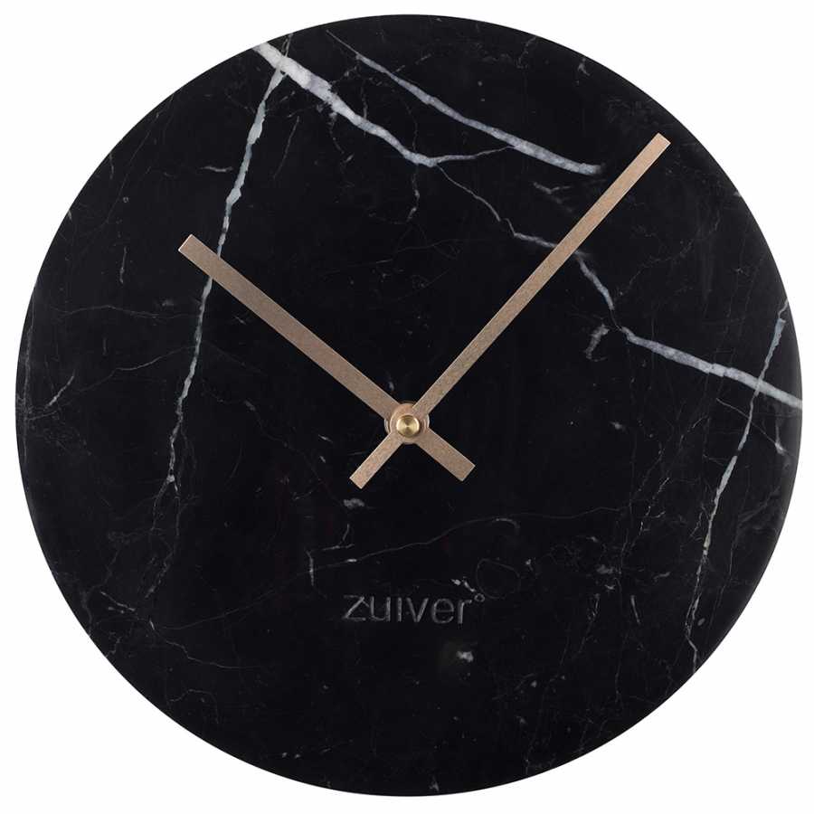 Zuiver Marble Time Clock - Black