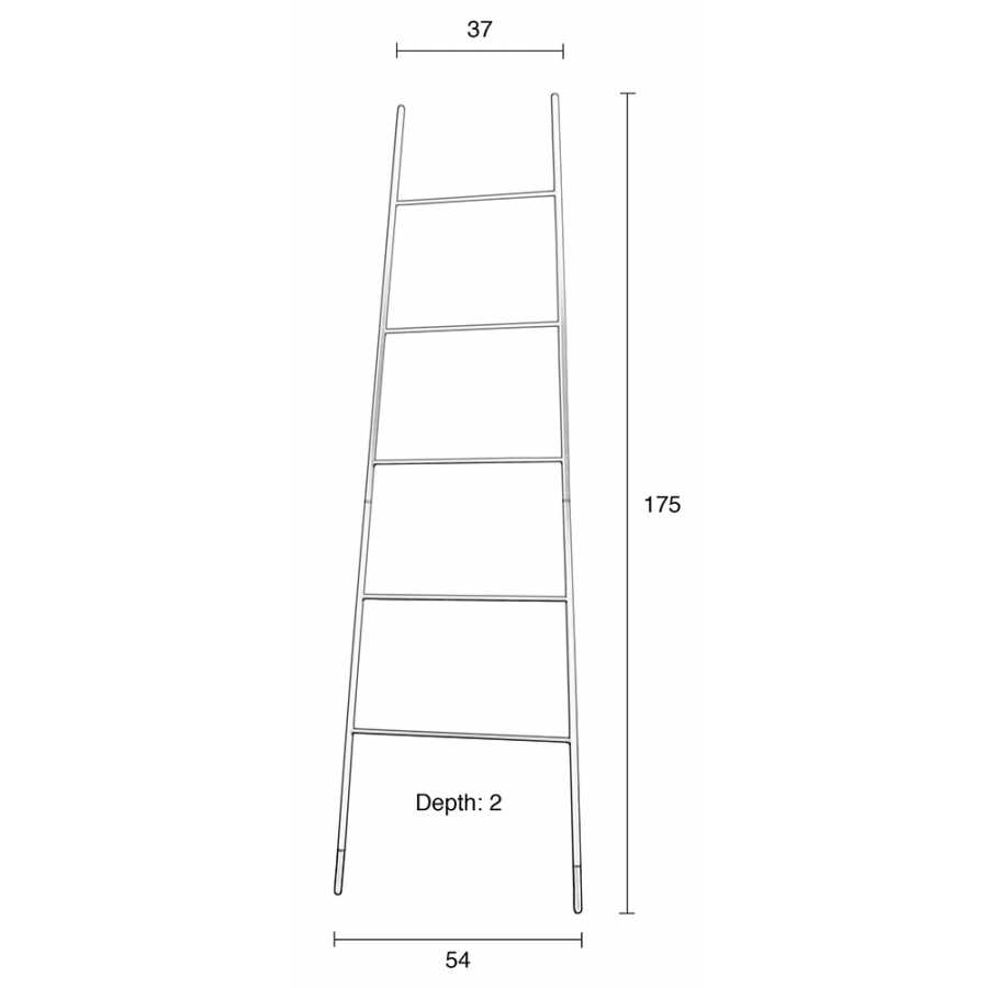 Zuiver Rack Ladder - Sizes in cm