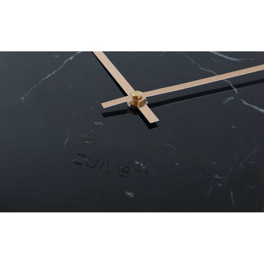 Zuiver Marble Time Clock - Black