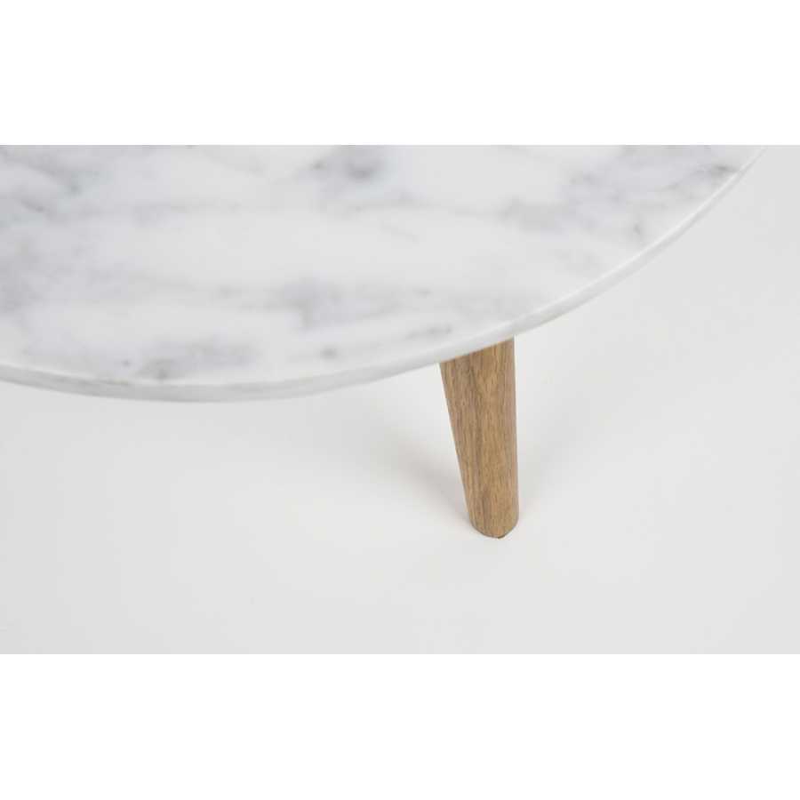 Zuiver White Stone Side Table